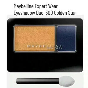 Maybelline Expert Wear, Eye shadow, Eyeshadow Duo, 30D Golden Star